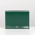 Коробка складная «Изумрудная», 21 х 15 х 7 см 7303479