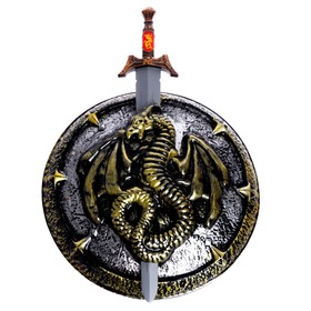 Набор рыцаря «Воин дракона», щит и меч