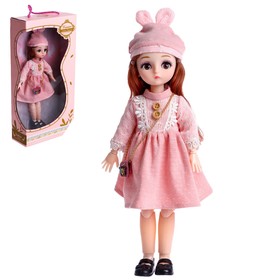 Кукла модная «Кэтти» шарнирная, в платье, МИКС