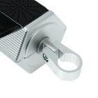 Портативная колонка BT/AUX/USB/MicroSD/FM, IP 65, крепление на руль, серебро 7025626 Портативная колонка BT/AUX/USB/MicroSD/FM, IP 65, крепление на руль, серебро 7025626