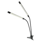 Фитосветильник светодиодный, 18 Вт, 250 мм, IP66, 5 В, USB, полноспектр., прищепка, таймер 7013639