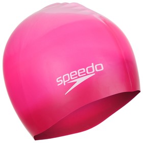 Шапочка для плавания SPEEDO Multi Color Silcone Cap, арт.8-06169B947, силикон, цвет розовый