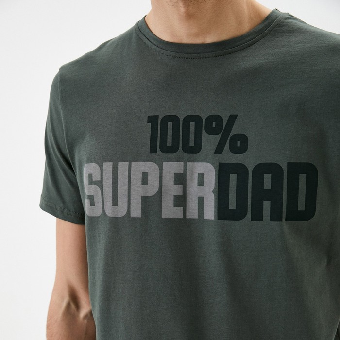 Пижама мужская KAFTAN "Super dad" р.50 - фото 1726549