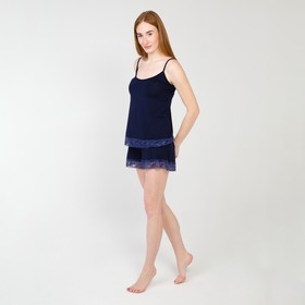 {{photo.Alt || photo.Description || 'Пижама женская (топ, шорты), цвет синий, размер 44'}}