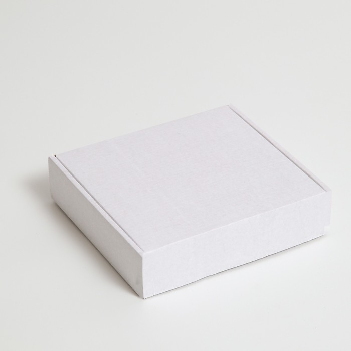 Коробка самосборная, белая, 20 х 18 х 5 см