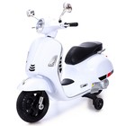 Электромотоцикл «Скутер», цвет белый - фото 107250403