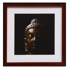 Картина "Тёмный будда" 35х35(39х39) см - фото 4101465