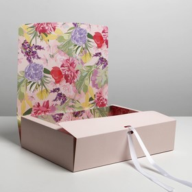 Коробка складная двухсторонняя «Girl», 31 × 24,5 × 9 см