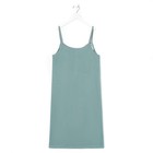 Ночная сорочка женская, цвет зелёный, размер 48 - фото 800467594