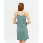 Ночная сорочка женская, цвет зелёный, размер 48 - фото 800467590