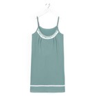 Ночная сорочка женская, цвет зелёный, размер 48 - фото 800467592