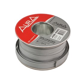 Кабельная оплётка Aura ASB-S920 полиэстер 9-20мм,серебро 7562414