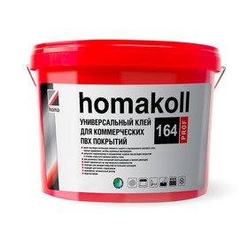 Клей Homakoll 164 Prof, для коммерческих ПВХ покрытий, 300-350гр/м2, 5 кг