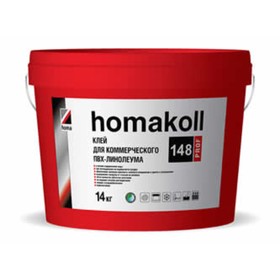 Клей Homakoll 148 для коммерческого линолеума, 300-500 г/м2, 14 кг