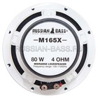 Акустика RUSSIAN BASS M165X 80Вт (4 Ом) 7561966 Акустика RUSSIAN BASS M165X 80Вт (4 Ом) 7561966