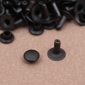 Хольнитен №0, d = 6 мм, цвет чёрный никель (50 шт)