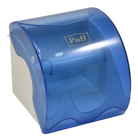 Диспенсер для туалетной бумаги, малый, цвет синий, пластиковый