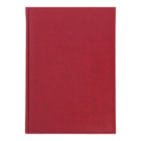 Ежедневник недатированный А4, 160 листов "Вивелла", обложка искусственная кожа, бордовый