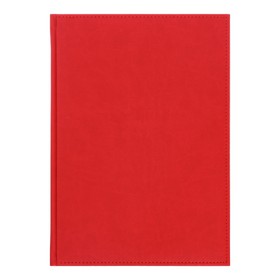 Ежедневник недатированный А4, 160 листов «Вивелла», обложка искусственная кожа, красный