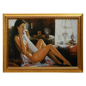R220-40х57 Картина из гобелена "Обнаженная девушка" (47х65) в Донецке