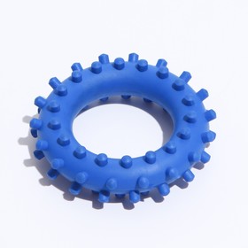 Игрушка "Кольцо с шипами №1", 6,1 см, синяя