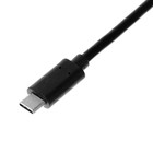 Переходник для SATA, подключение жестких дисков к Type-C, черный - фото 50979737