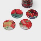 Крышка для консервирования «Элитная», ТО-82 мм, лакированная, упаковка 20 шт, цвет МИКС 833677