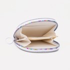 Кошелек детский, отдел на молнии, цвет серебряный - фото 800490541