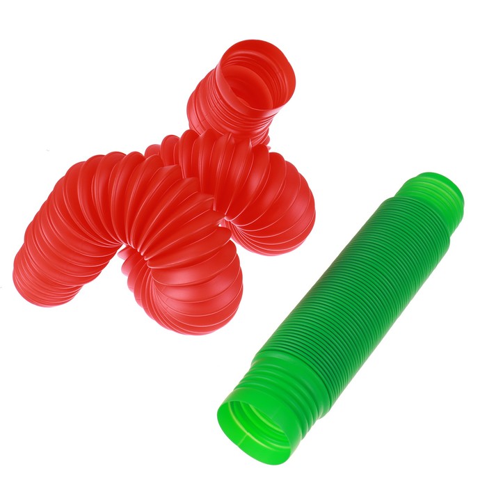 Игрушка антистресс Pop Tubes, набор 2 шт., цвета МИКС - фото 1096172