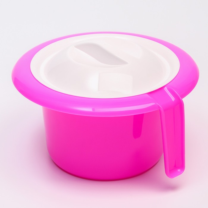 Горшок туалетный детский «Кроха», цвет розовый