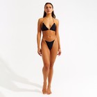 Купальник раздельный MINAKU цвет чёрный, р-р 46 - фото 800498493