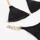 Купальник раздельный MINAKU цвет чёрный, р-р 46 - фото 800498496