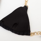 Купальник раздельный MINAKU цвет чёрный, р-р 46 - фото 800498497