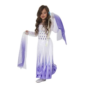 Карнавальный костюм «Эльза 2», белое платье, р. 30, рост 116 см