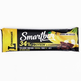 Батончик Smartbar с высоким содержанием белка, банан- шоколад, 40 г