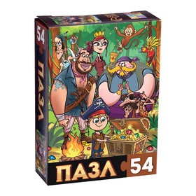 Пазл детский «Сокровища пиратов», 54 элемента в Донецке