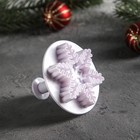 Набор плунжеров кондитерских Доляна «Снежинка большая», 3 шт, цвет МИКС - фото 800503013