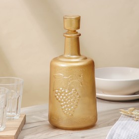 Бутылка стеклянная «Традиция», 1,5 л, цвет бронза