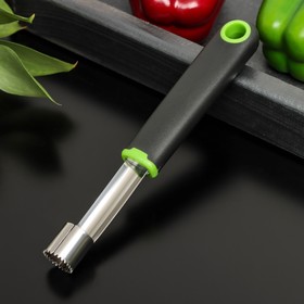 Нож для удаления сердцевины "Lime" нерж. сталь, цвет черно-зеленый