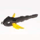 Рыбка поролоновая 3D CLASSIC + BLY, 9 см, черно-жёлтая - фото 5568412
