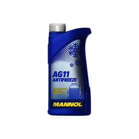 Антифриз MANNOL Antifreeze AG11 Longterm -40С, синий, 1 л 3946650