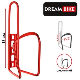 Флягодержатель Dream Bike, алюминий, цвет красный