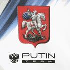 Толстовка Putin team, герб, белая, размер 46-48 - фото 16760