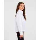 Рубашка женская MIST р.44-46, белый/бежевый - фото 800592681