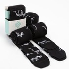 Колготки детские KAFTAN "Динозавры", 116-122 см, черный - фото 800512643