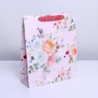 Пакет ламинированный  «Нежность», M 26 × 30 × 9 см 7059431