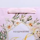 Пакет ламинированный  «Весна», M 26 × 30 × 9 см 7059434