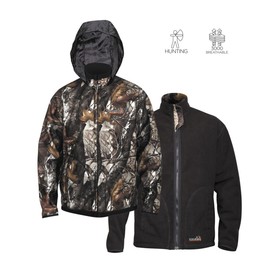 Куртка Norfin Hunting THUNDER STAIDNESS/BLACK двухстор. 03 р.L