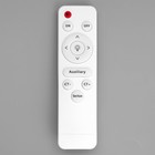 Люстра с ПДУ 2219/1 LED 110Вт диммер золото 48х48х7 см - фото 800514266