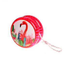 Йо-йо «Фламинго» световой, виды МИКС (12 шт)